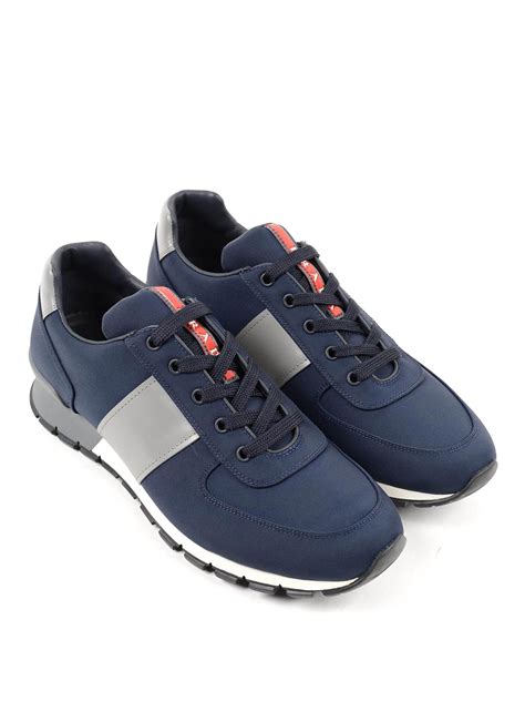 prada linea rossa runner sneaker|prada technical fabric sneakers.